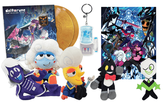 DELTARUNE Merch at Fangamer