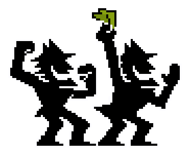 Shadowguys waving money